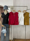 MATINEE Sleeveless Asymmetrical Buttons Vest